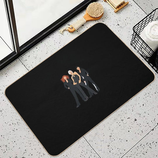 Charlie's Angels - Pop Art  Fade-Resistant Bath Mat