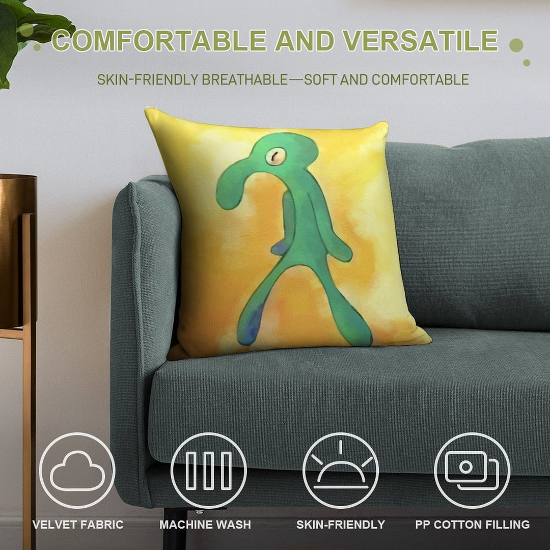 High Res Bold And Brash Repaint Soft Home Decor Throw Pillow