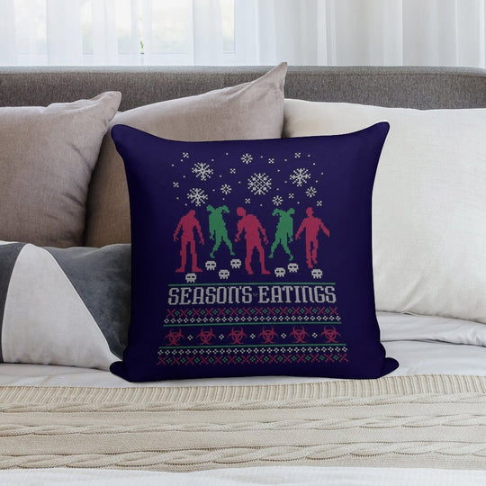 Season's Eatings Soft Style Accent Throw Pillow