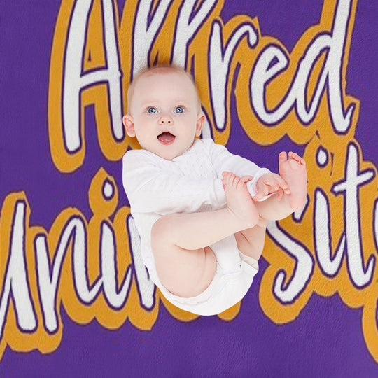 Alfred University Saxons Eco-conscious Throw Blanket