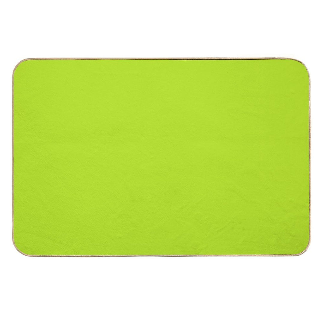 Lime Colored  Slip-Resistant Bath Mat