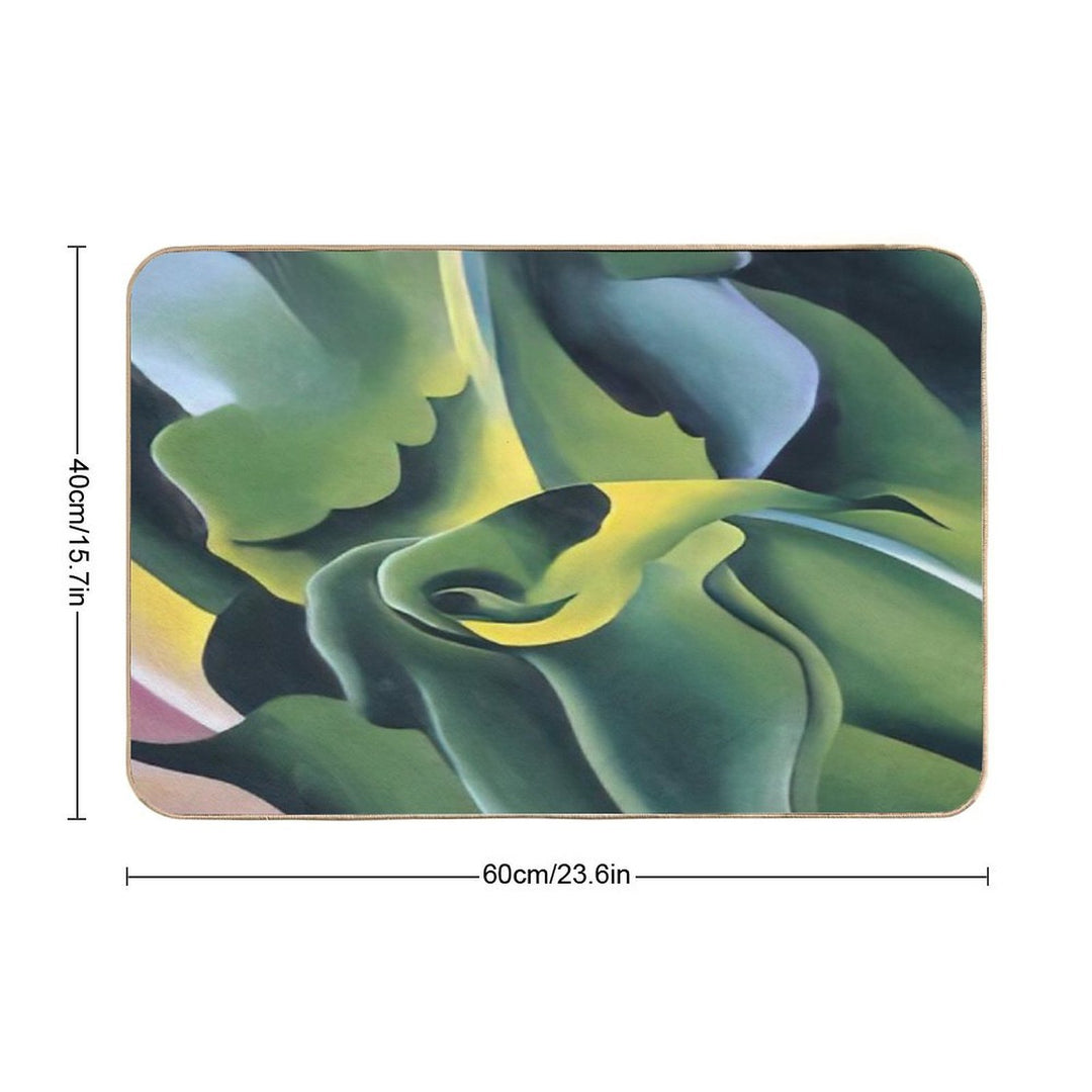 Georgia O'Keeffe  Easy To Clean Bath Mat