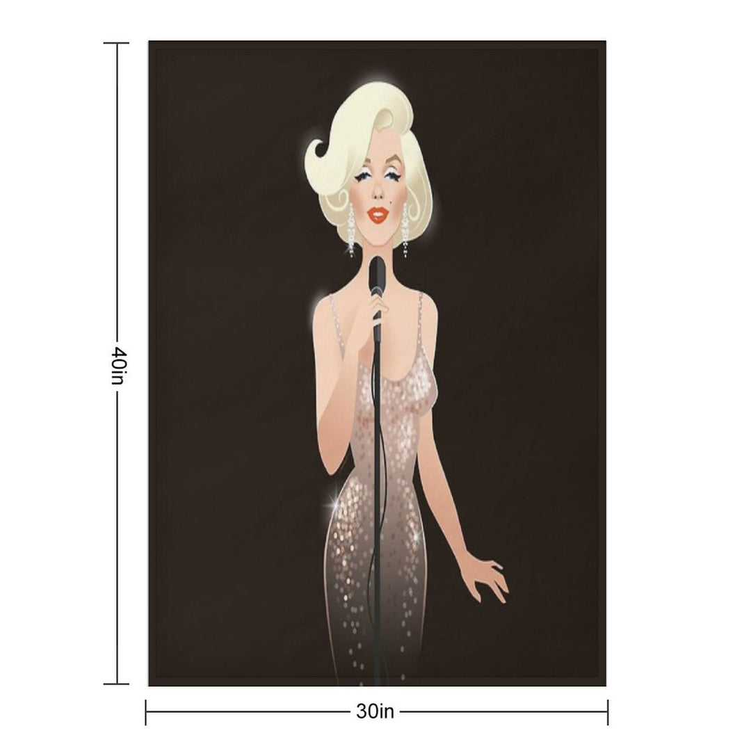 Happy Birthday Mr. President Anti-pilling Throw Blanket