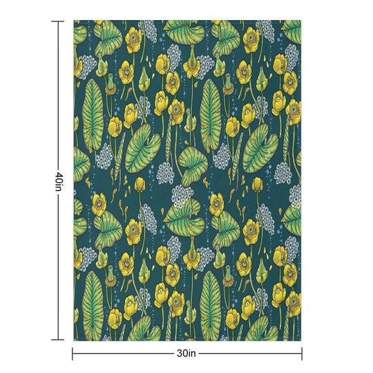 River of Mystery Wrinkle-free Throw Blanket