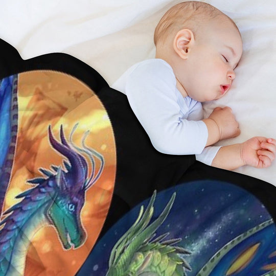 Wings of Fire - Heroes of The Lost Continent Machine-washable Throw Blanket