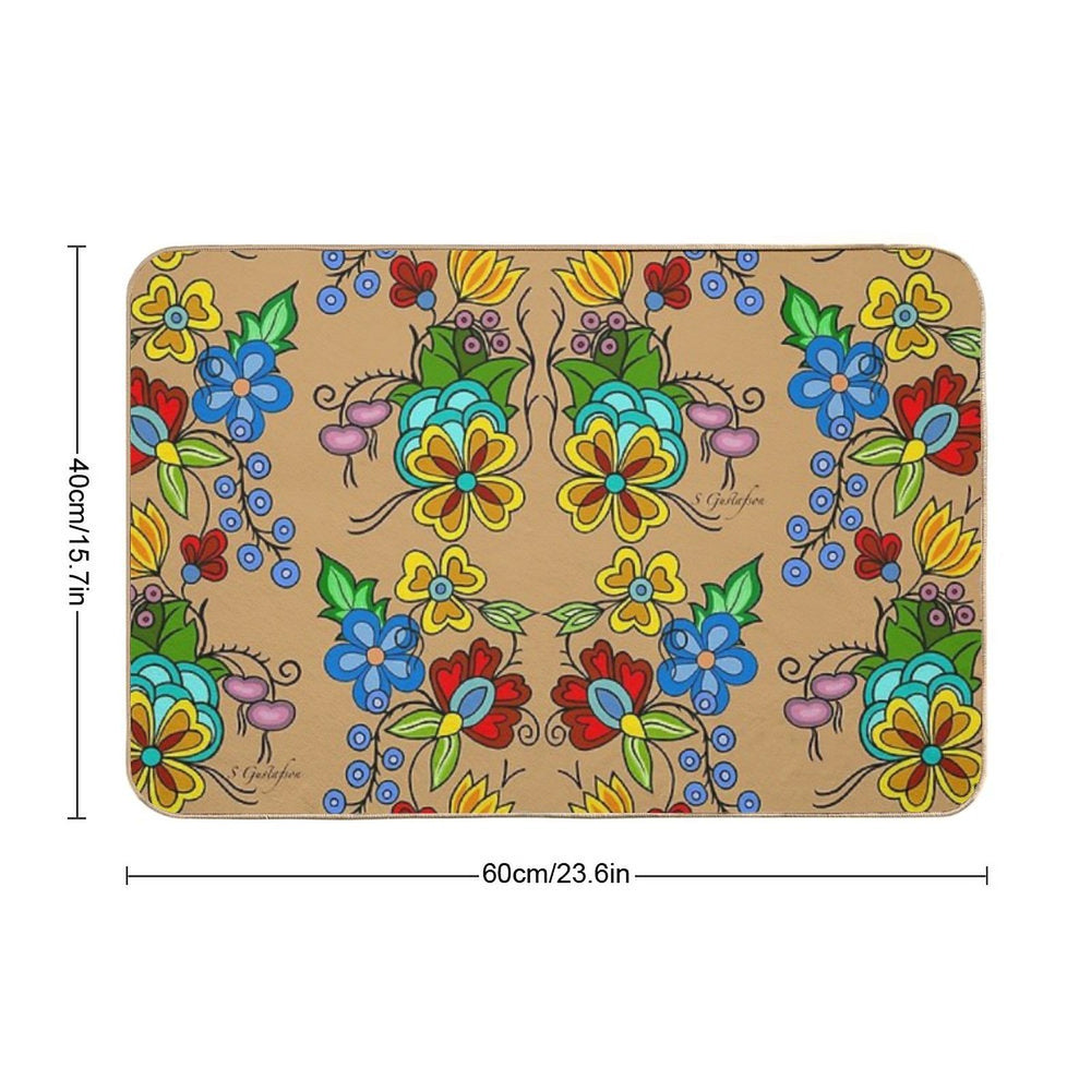 Woodland Beige  Anti-Trip Bath Mat