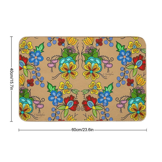 Woodland Beige  Anti-Trip Bath Mat
