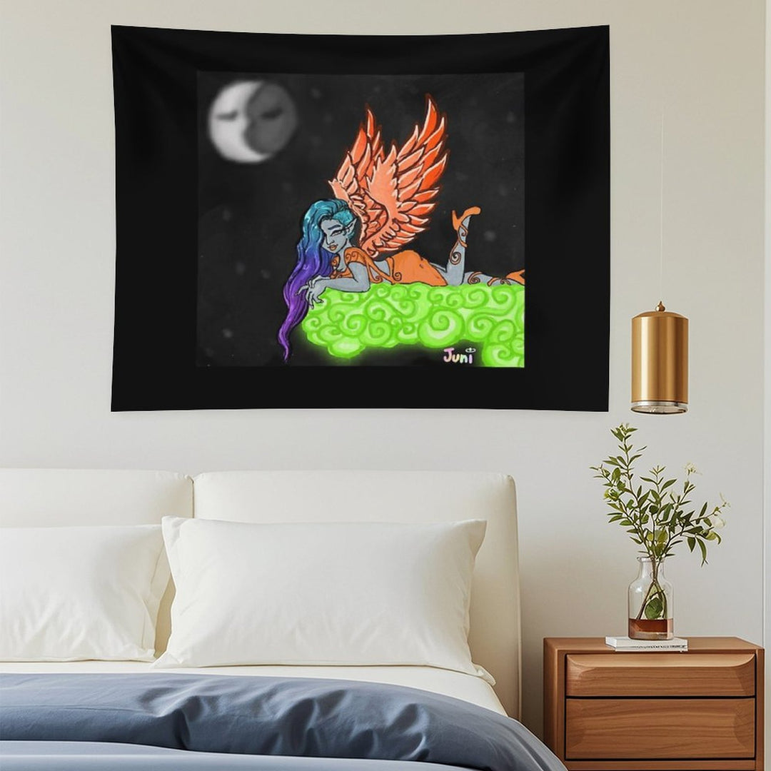 Space Angel Living in The Clouds Tapestry