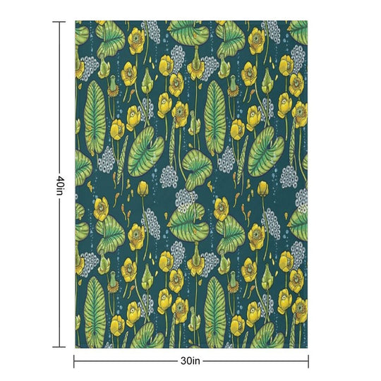 River of Mystery Lightweight Throw Blanket