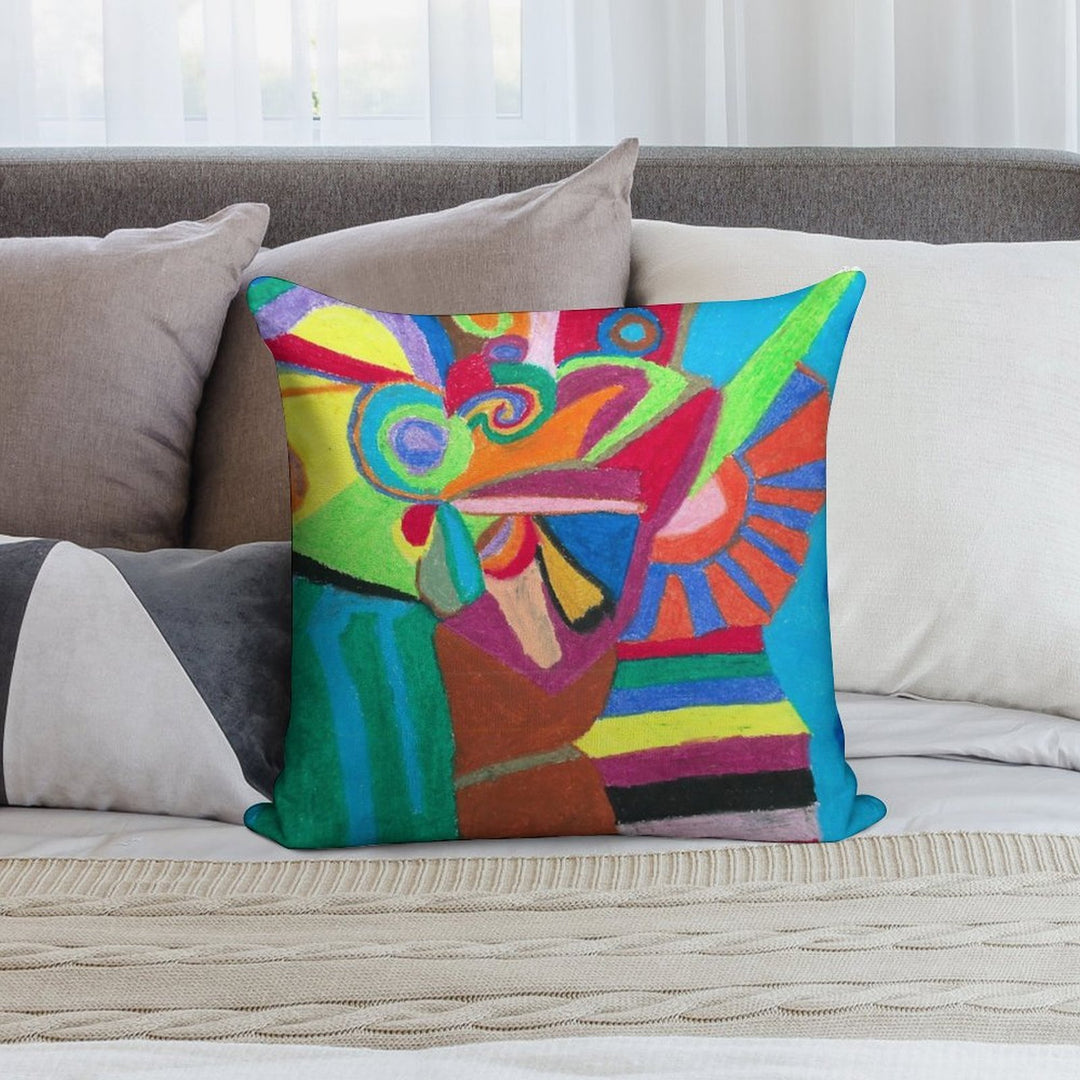 Dreamy Capricorn Soft Easy Maintenance Throw Pillow