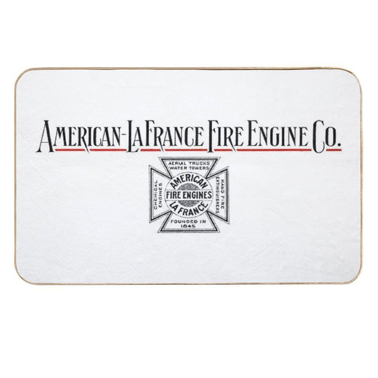 1909 American LaFrance Fire Engine  Versatile Bath Mat