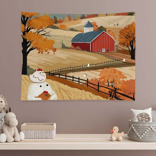 Harvest Home 3 Tapestry