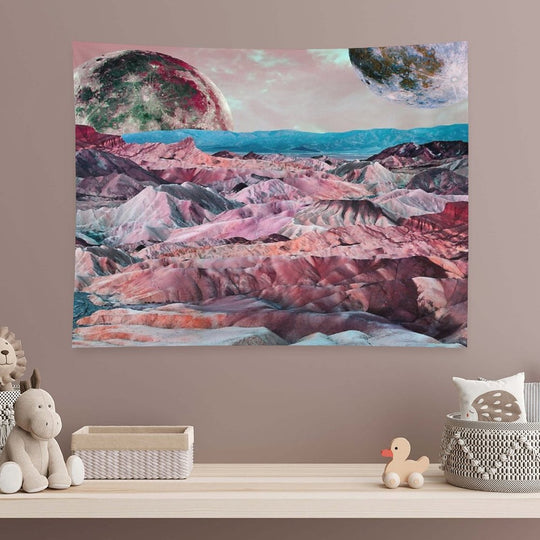 Off On Another Planet Tapestry