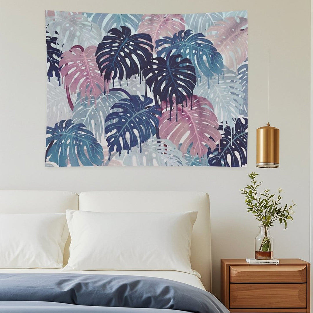 Monstera Melt Tapestry