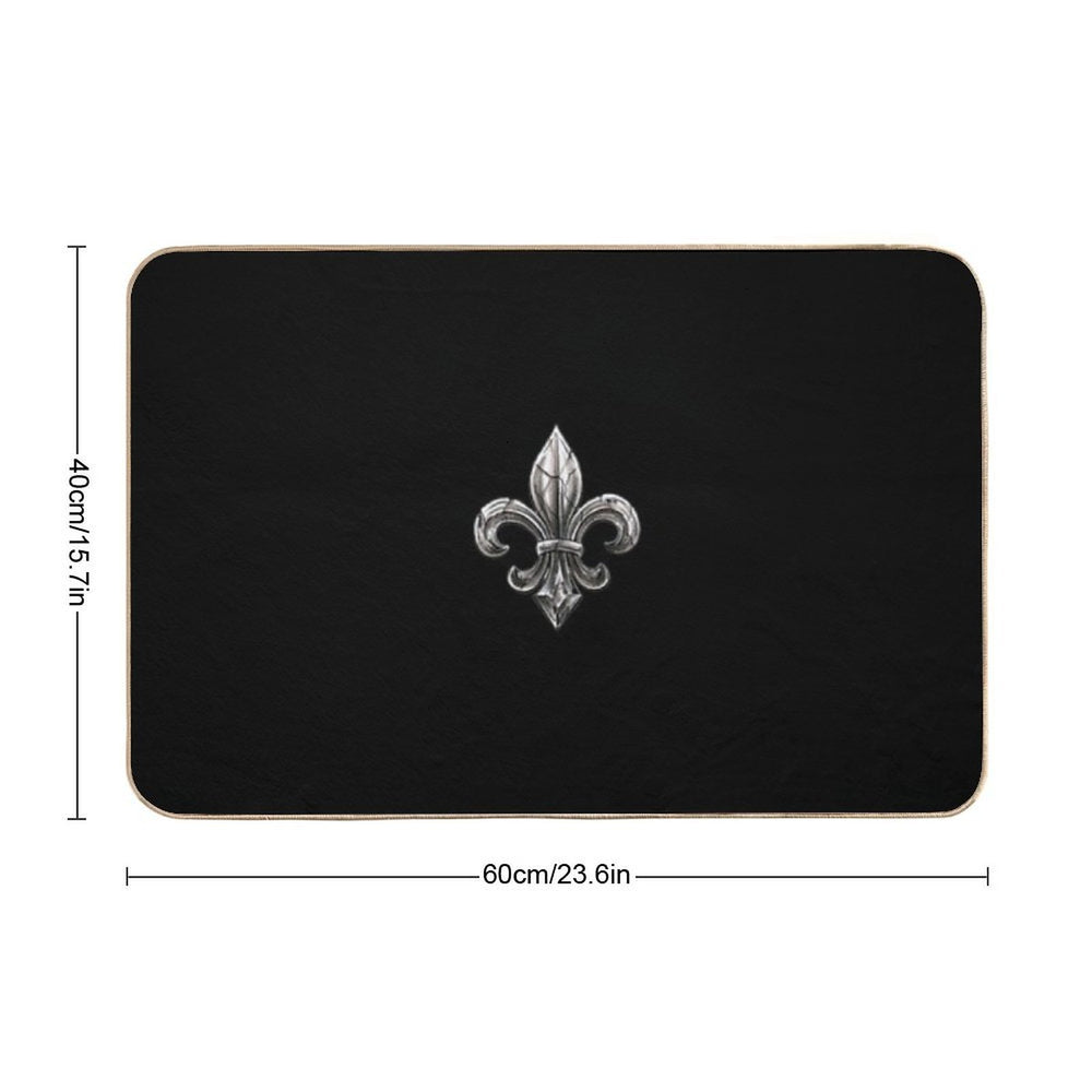 Fleur De Lis  Pet-Safe Bath Mat