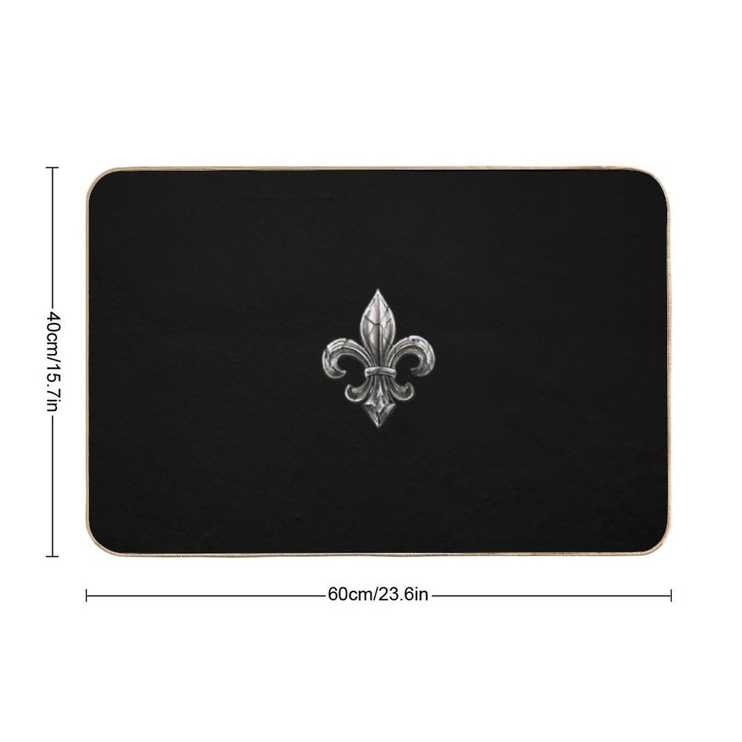 Fleur De Lis  Pet-Safe Bath Mat