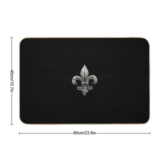 Fleur De Lis  Pet-Safe Bath Mat