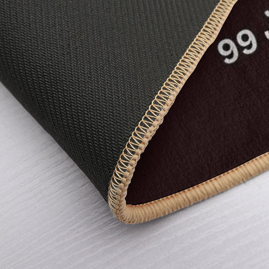 The 99 United (Bengali (বাংলা))- Worldwide Unity of The 99 (Greyscale Pawns W Gold King)  Anti-Trip Bath Mat