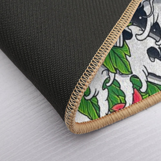 Koi Fish Pond  Pet-Safe Bath Mat