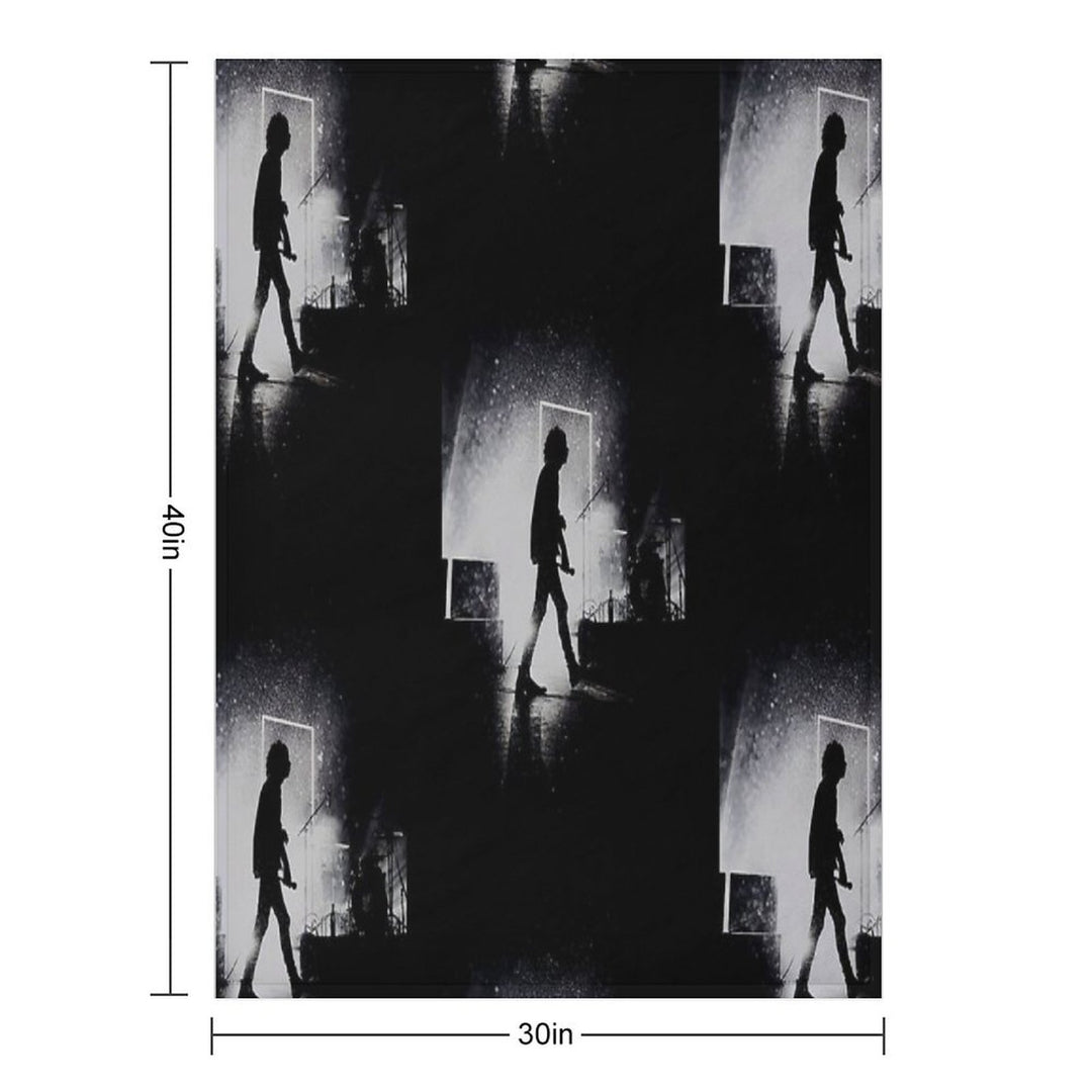 The 1975 Band Travel-friendly Throw Blanket