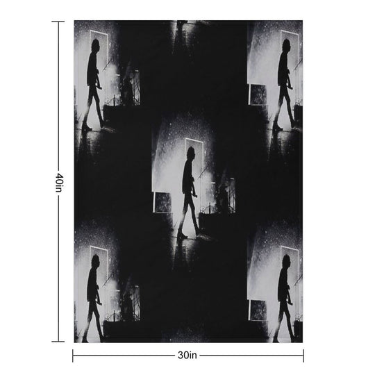 The 1975 Band Travel-friendly Throw Blanket