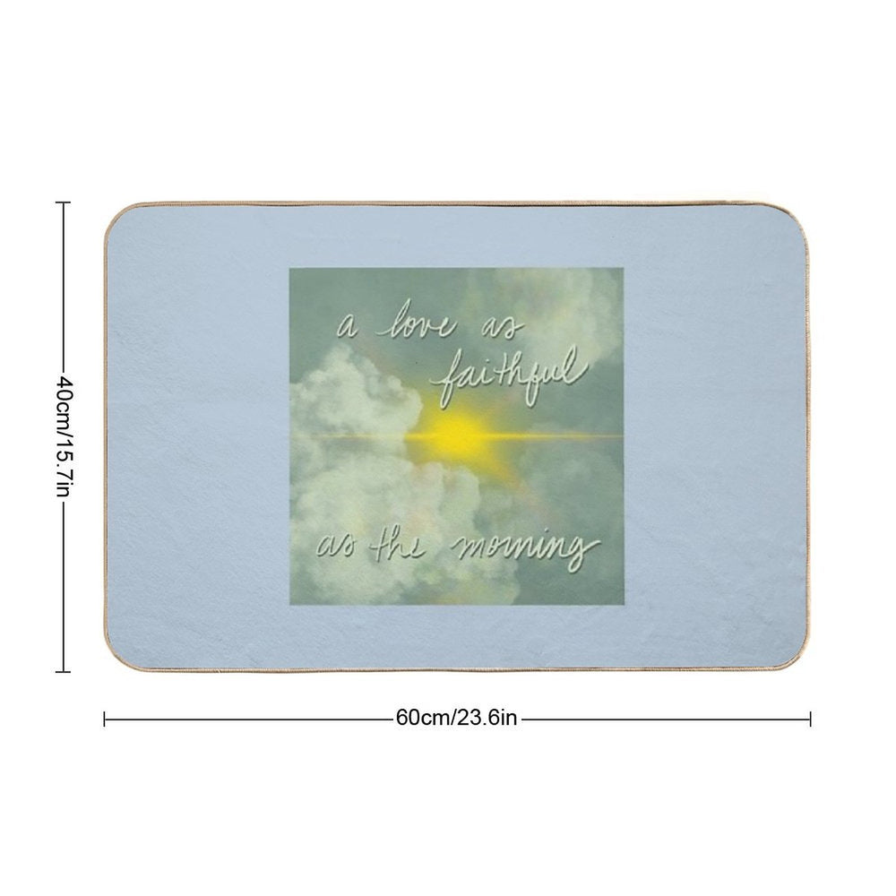 Faithful  Pet-Safe Bath Mat