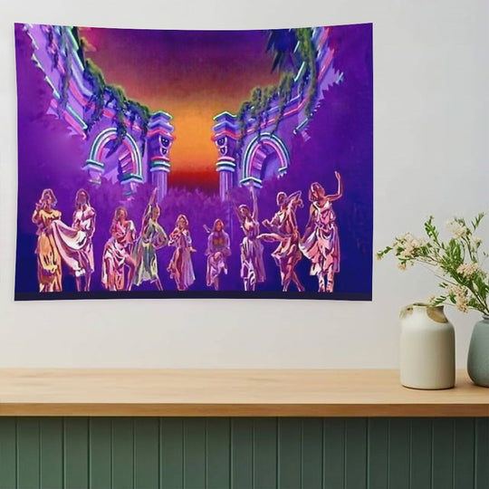 Xanadu - Olivia Newton-John - Mural  Designs by PopRetroDisco Tapestry