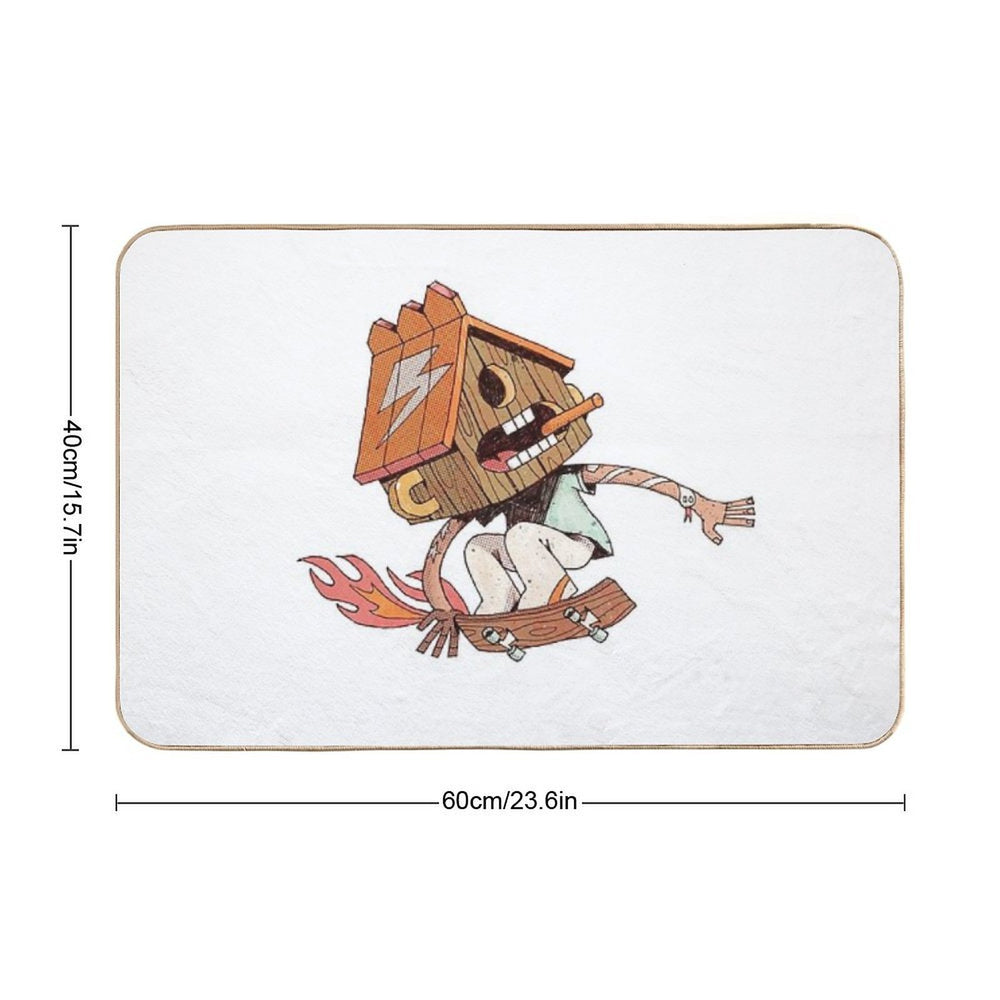 Skater  Pet-Safe Bath Mat