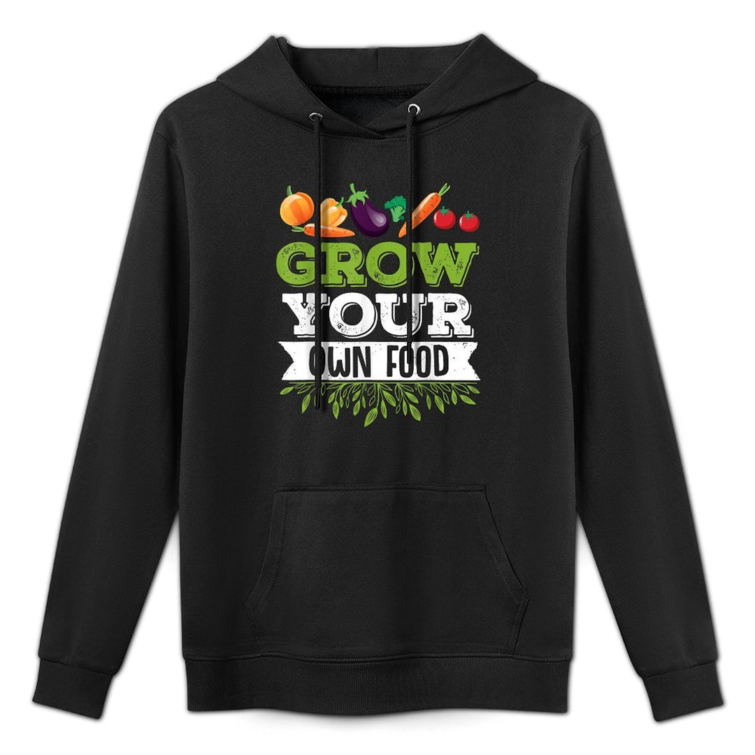 Potted Plants Lover Botanical Gardener Grow Your Own Food Breathable Fabric Hoodie
