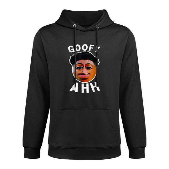 Goofy Ahh Quandale Dingle Im Pushing Dingle Meme Quote Medium-Weight Fabric Hoodie