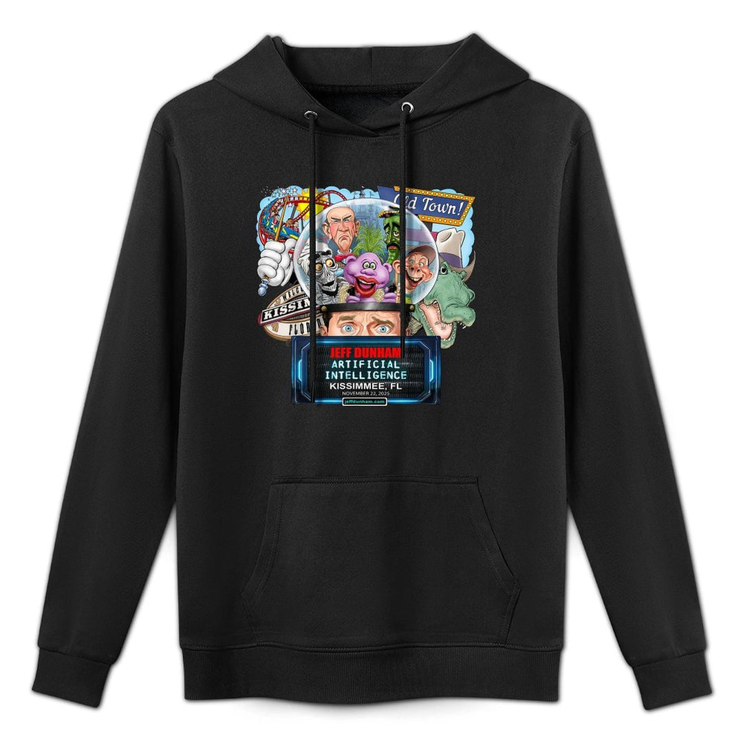 Jeff Dunham Kissimmee, FL Machine Washable Hoodie