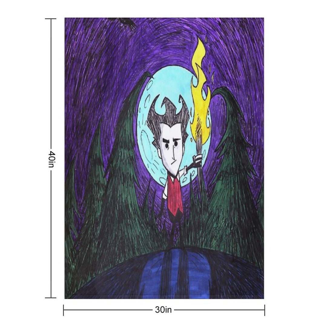 Don't Starve Eco-conscious Throw Blanket