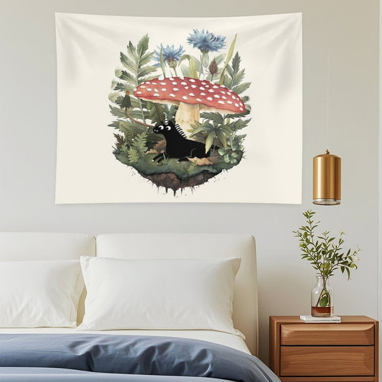 Tiny Unicorn Tapestry