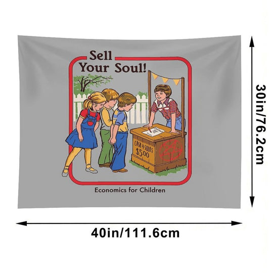 Sell Your Soul Tapestry