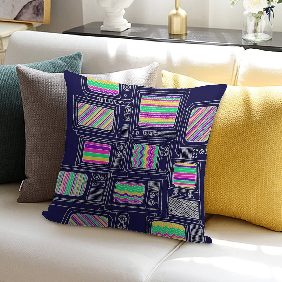 Inteference Soft Anti-Pilling Throw Pillow