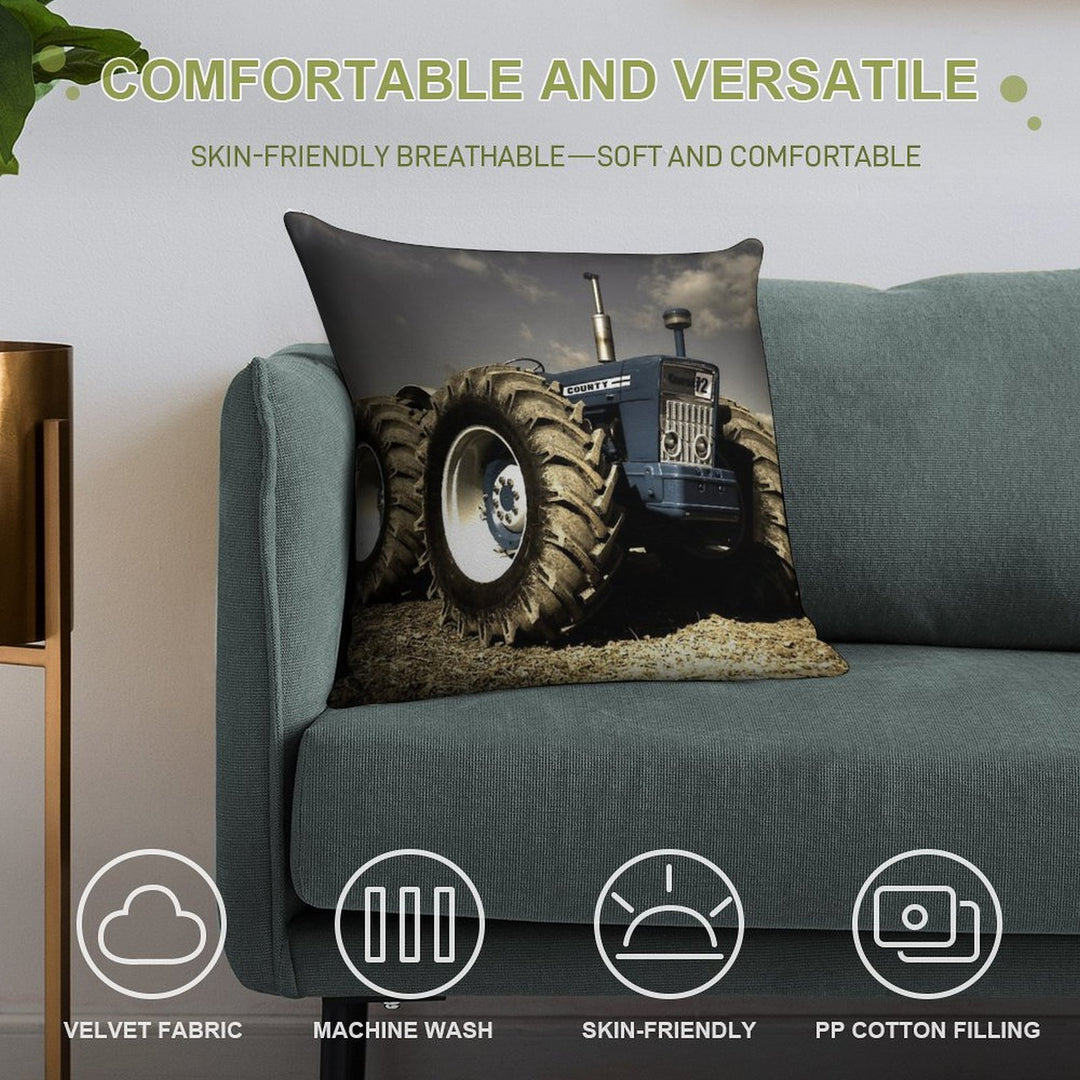 Ford County 4X4 Soft Bedroom Essential Throw Pillow