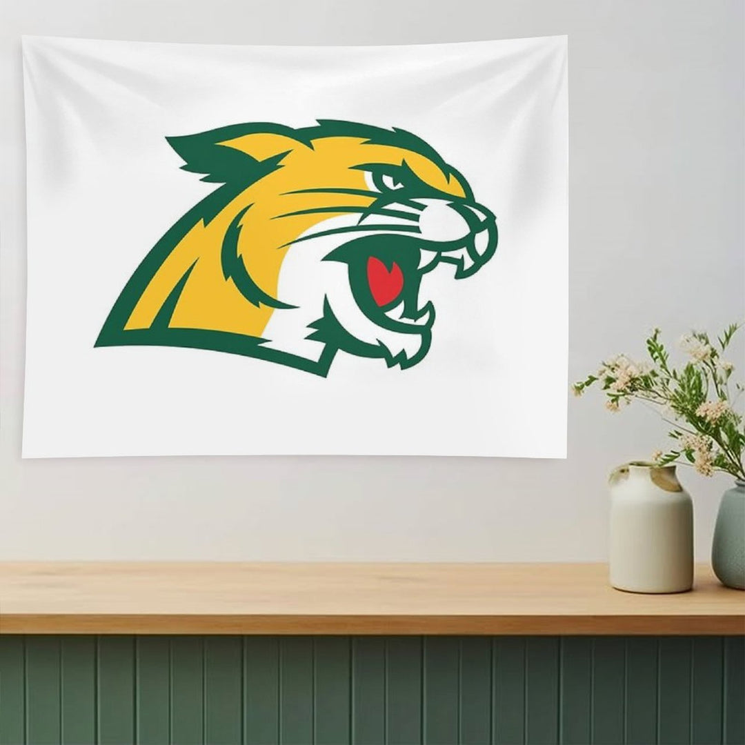 Cute Northern Michigan Wildcats Design Tapestry