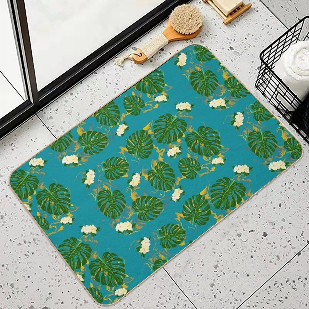 Exotic Spring  Repositionable Bath Mat