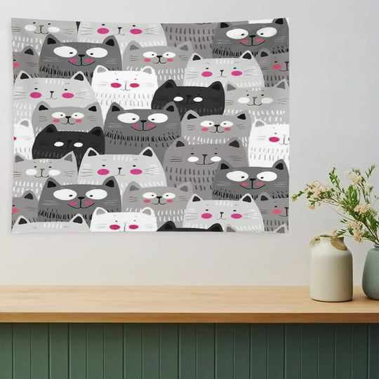 Cats Tapestry