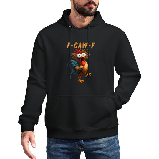 Funny F-Caw-F Chicken FCAWF Chicken Relaxed Fit Hoodie