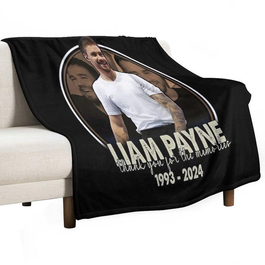 Liam Payne Thanks For Memories Velvety-soft Throw Blanket