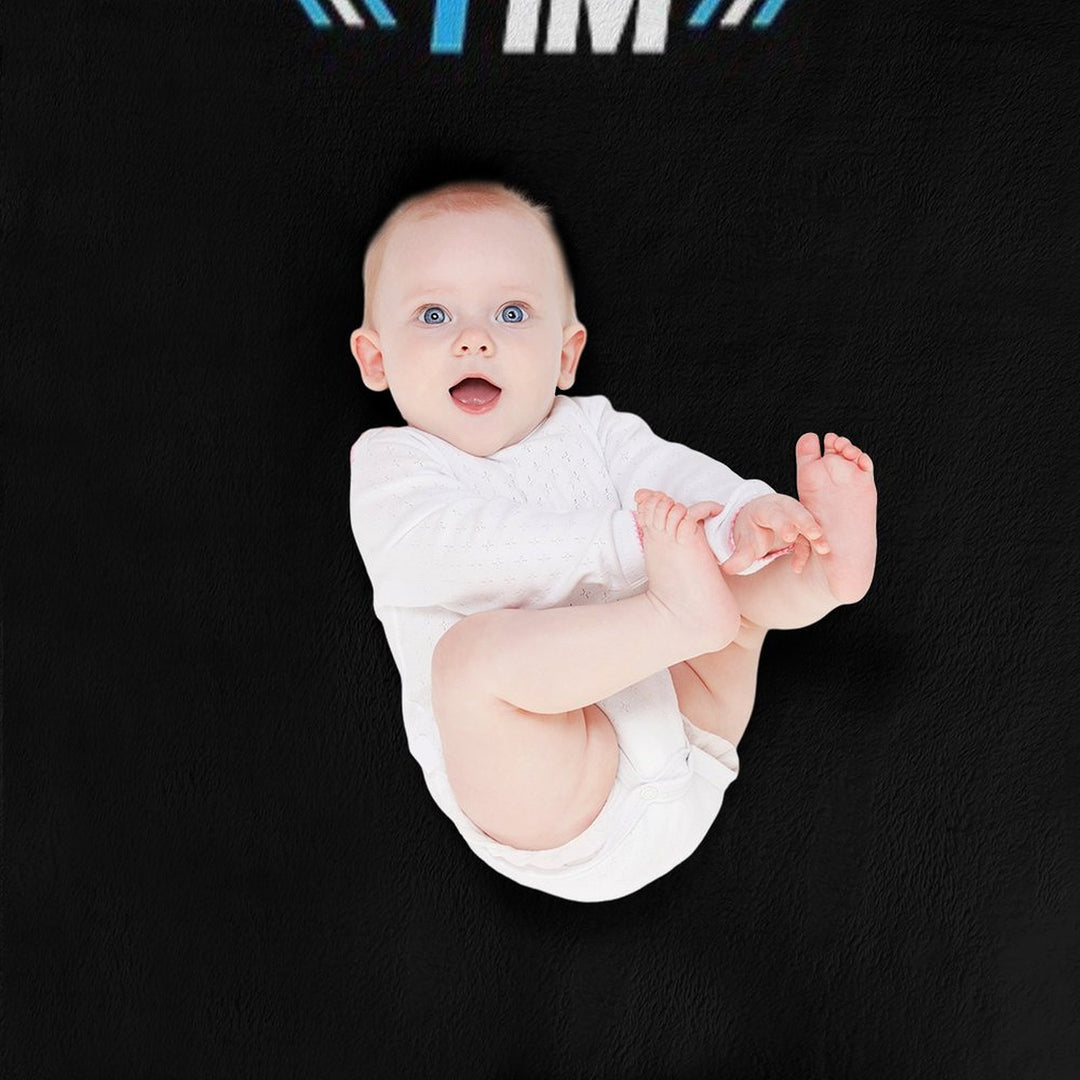 Trucker Tim Merch Trucker Tim Logo Velvety-soft Throw Blanket