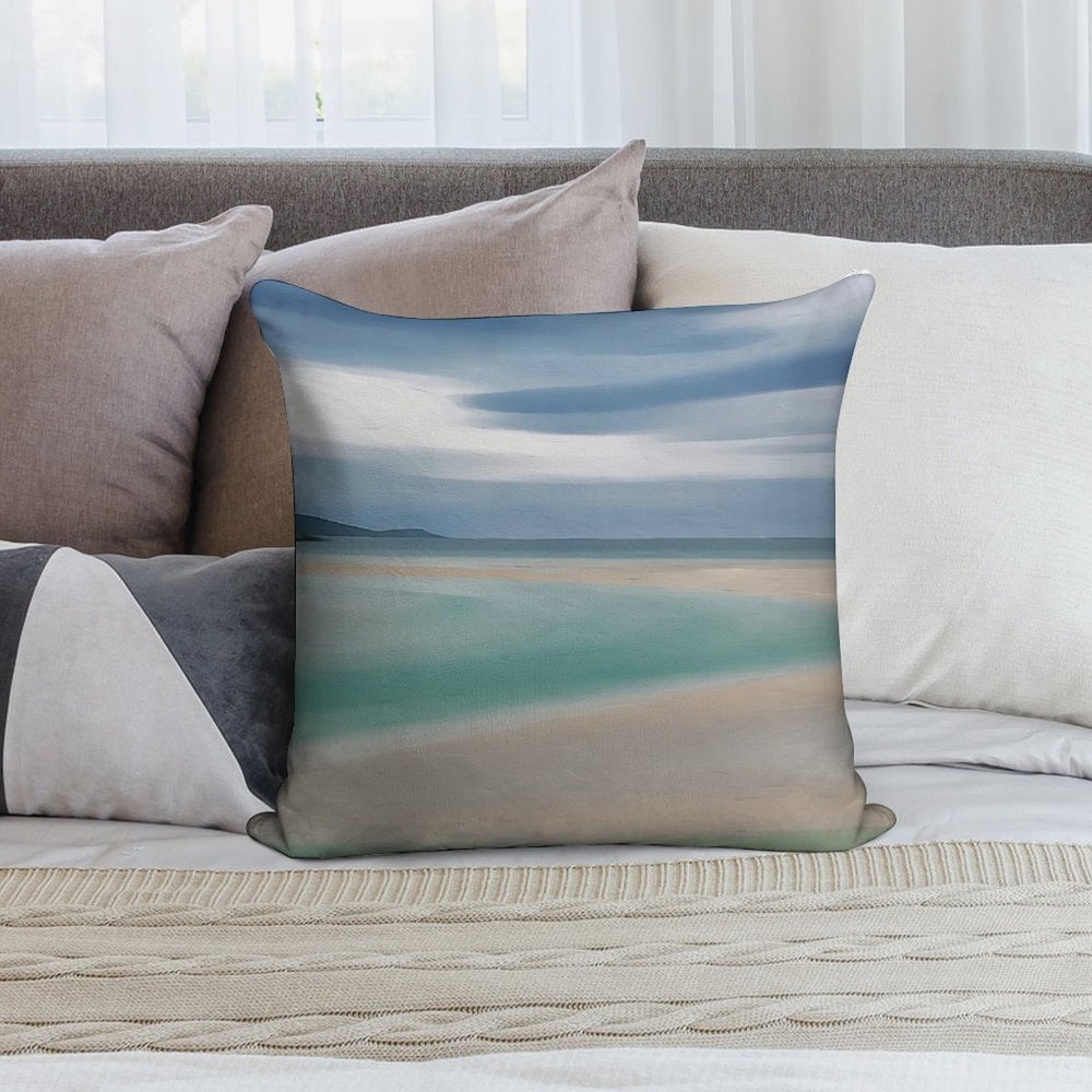 Isle of Harris Beach, Scotland Soft Style Accent Throw Pillow