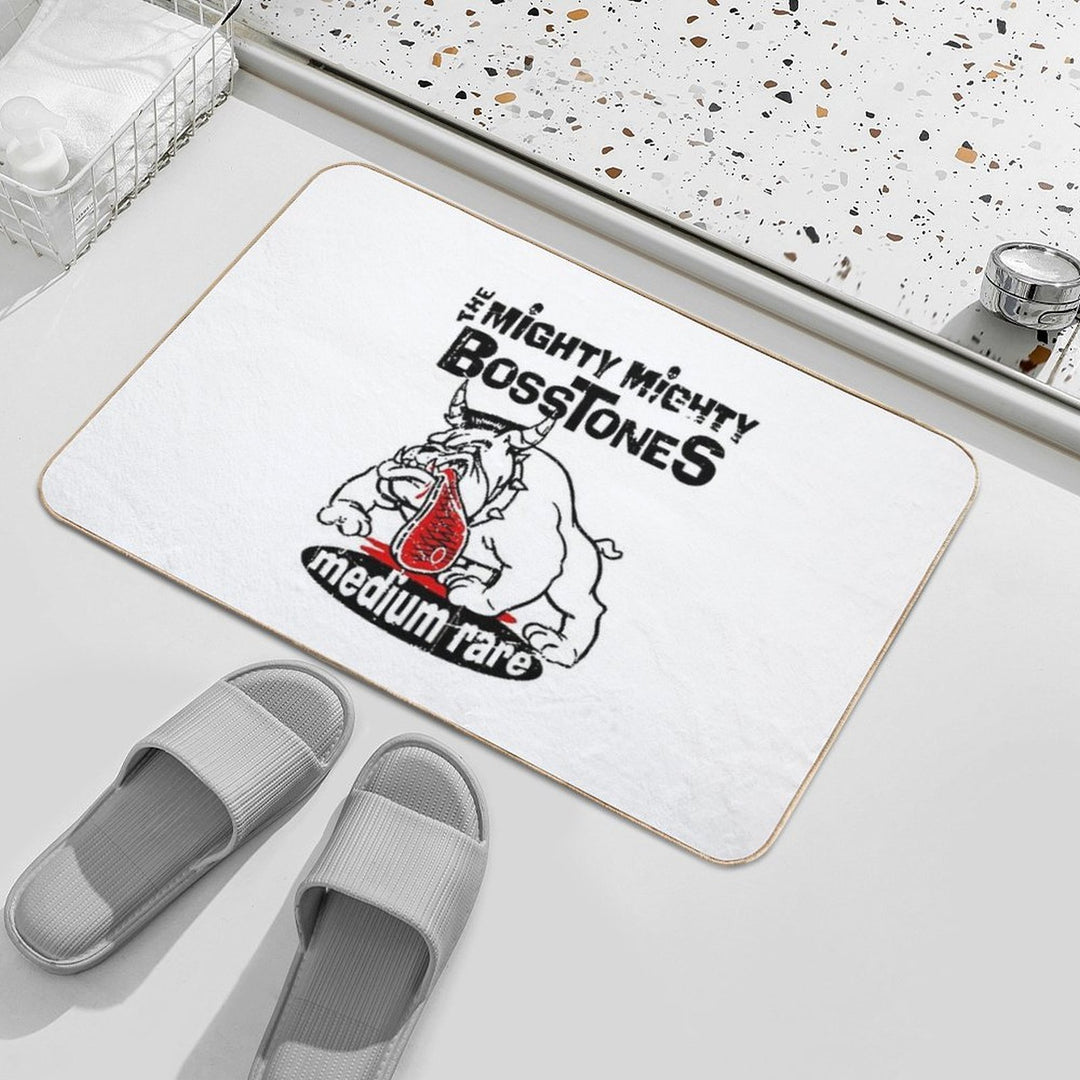 The Migh.ty Migh.ty Boss.tones Me.dium Rares  Fade-Resistant Bath Mat