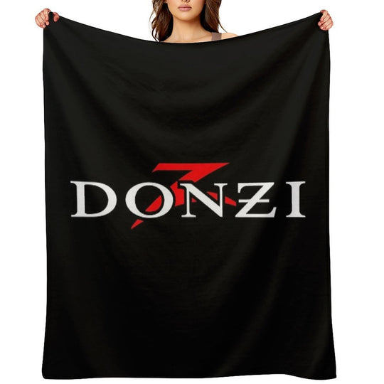 Donzi Boat POCKET SIDE Velvety-soft Throw Blanket