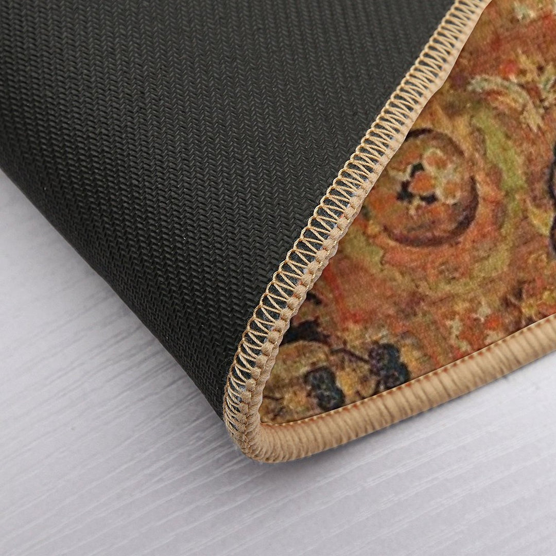 Doria Antique Persian Carpet Print  Slip-Resistant Bath Mat