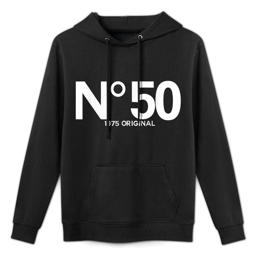 No. 50 Est 1975 Original, Funny 50 Years Old Gifts Durable Construction Hoodie
