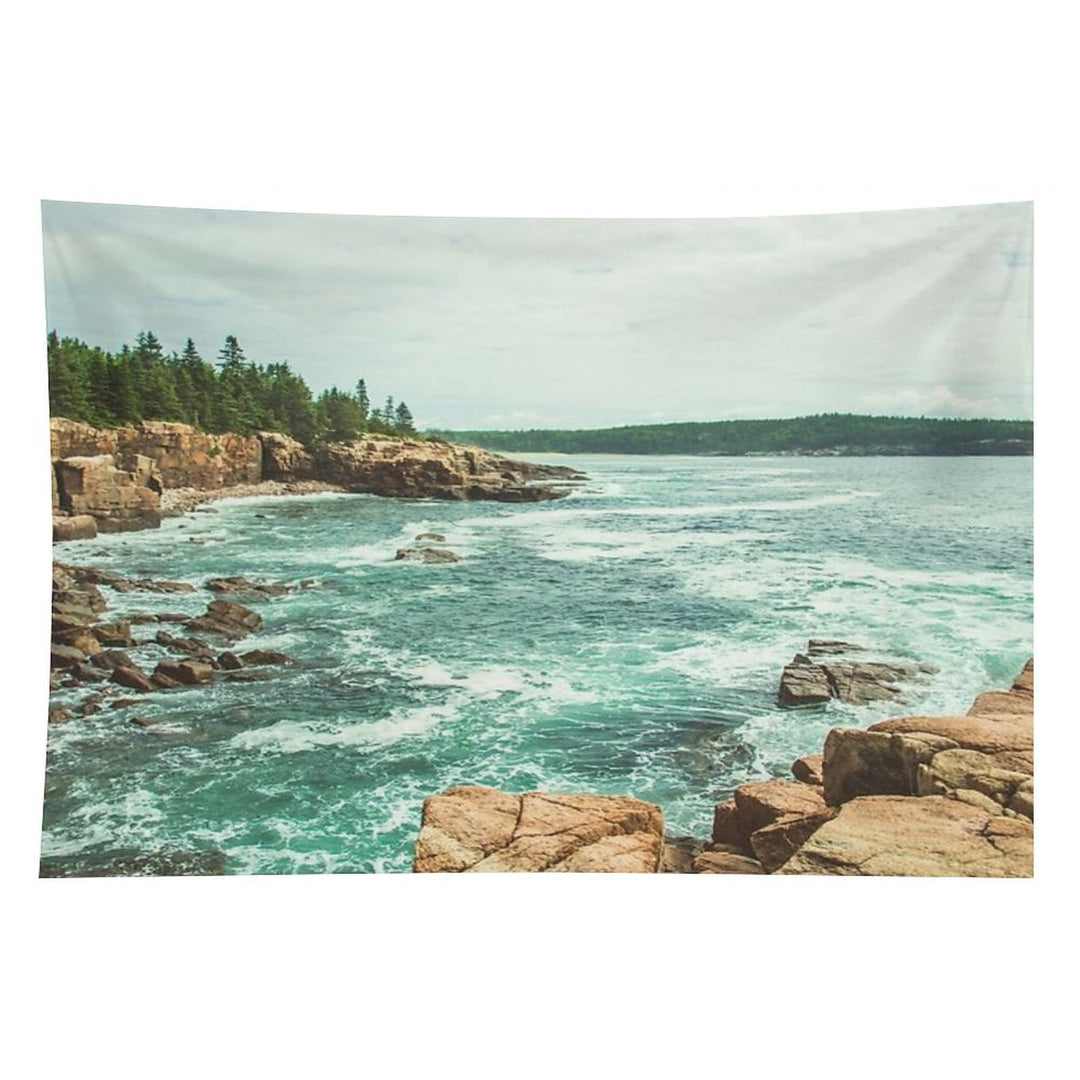 Acadia National Park Seashore II Tapestry