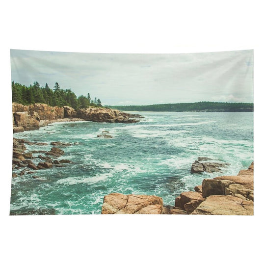 Acadia National Park Seashore II Tapestry