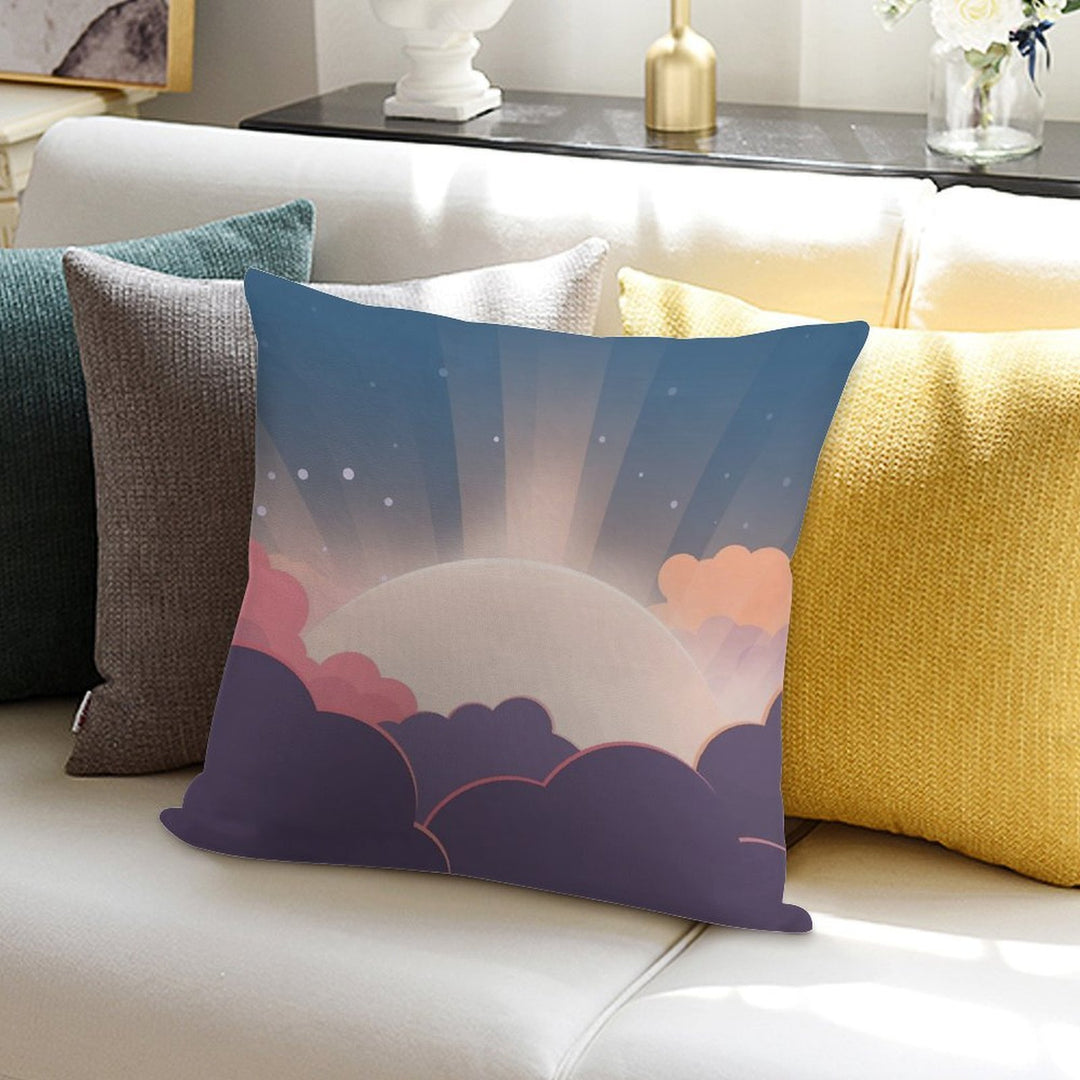 Sunrise Soft Anti-Pilling Throw Pillow